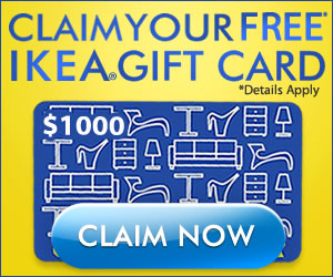 Thumbnail image for FREE IKEA Gift Card